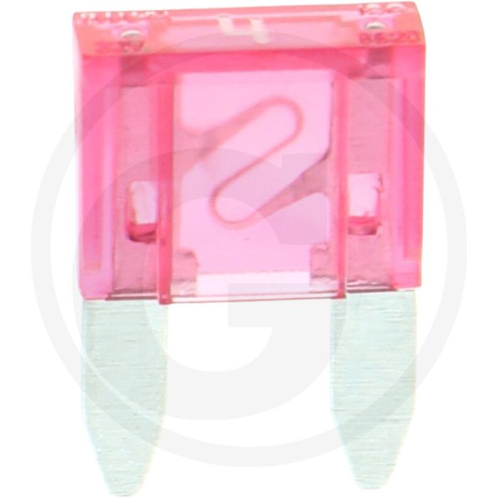 VPE 50 steekzekeringen MINI 4A 32V Roze