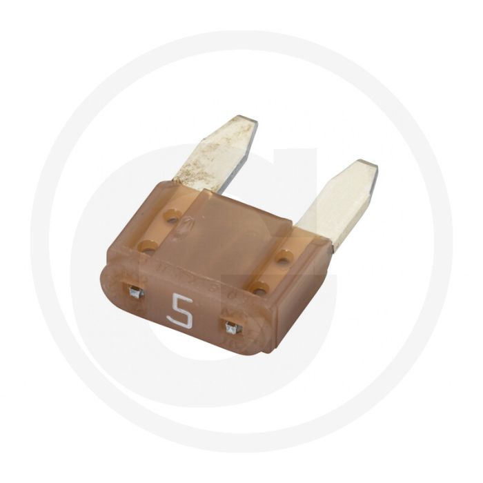HELLA Steekzekeringen, Mini (32 volt maximaal / 5 A | lichtbruin | VPE 50)