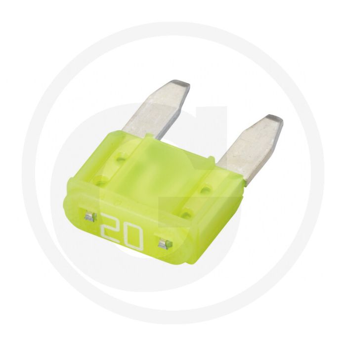HELLA Steekzekeringen, Mini (32 volt maximaal / 20 A | geel | VPE 50)