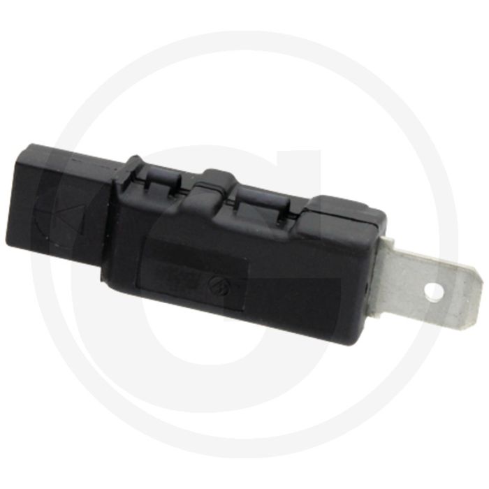 Diode 1A met 6,3 mm vlakstekkersaansluiting