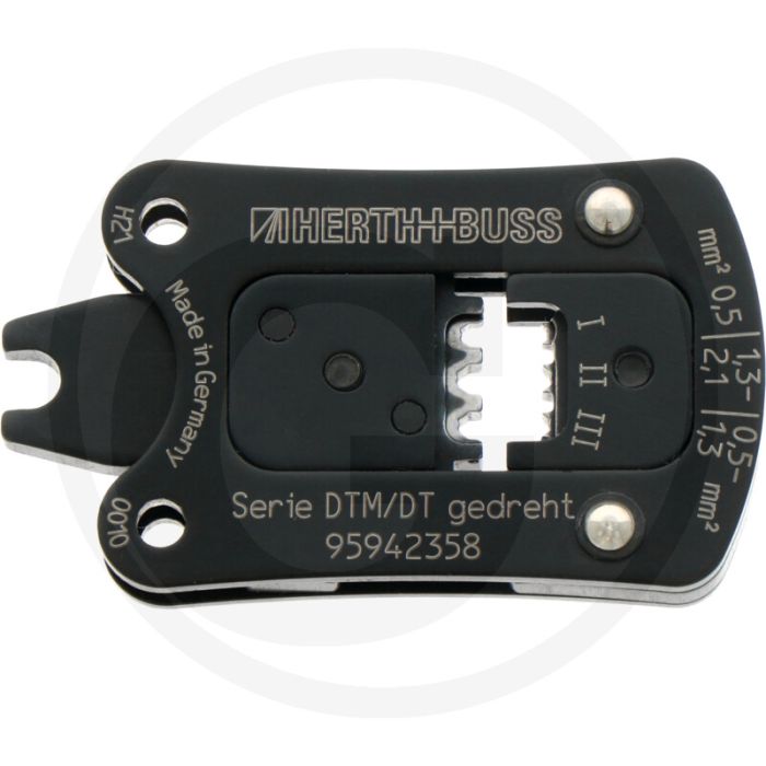 Inzetstuk voor krimptang 0,5–2,1 mm² Deutsch DT/DTM penstekker
