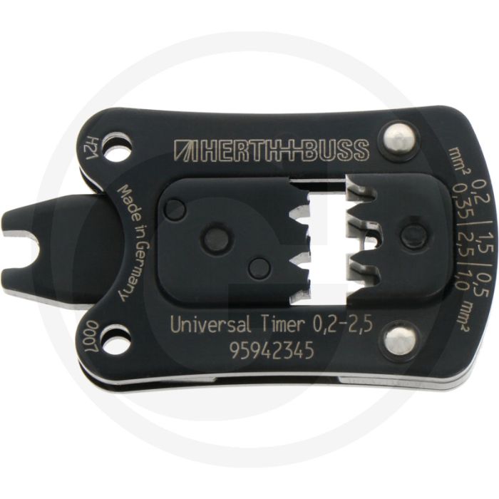 Inzetstuk voor krimptang 0,2–2,5 mm² AMP Tyco vlakstekker