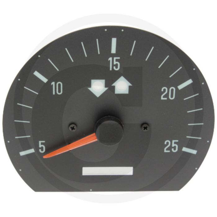 Toerentalmeter (handmatige weergave)