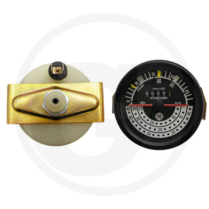 Tractormeter (40 km/h | zonder controlelamp | Ø: 78 mm)