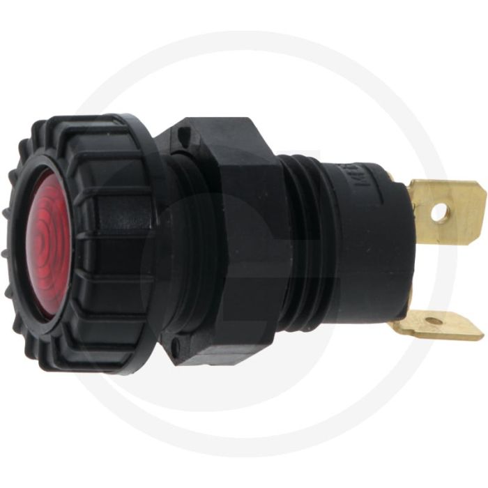 Controlelamp (rood, vlakstekkeraansluiting)