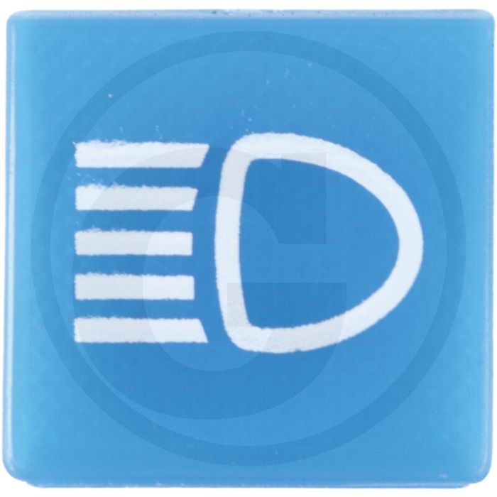 HELLA Symbool Fernlicht Blau