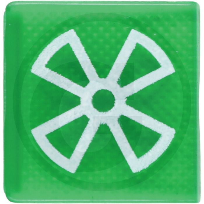 HELLA Symbool Gebläse langsam Grün
