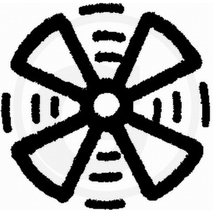 HELLA Symbool (Ventilator snel)