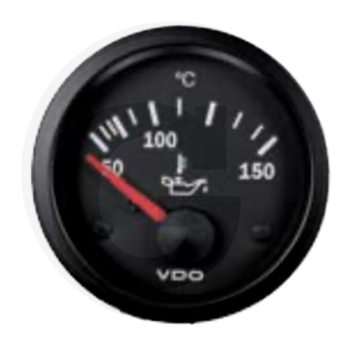 VDO Temperaturanzeige 52mm 12V Messbereich 50-150°C Cockpit Vision