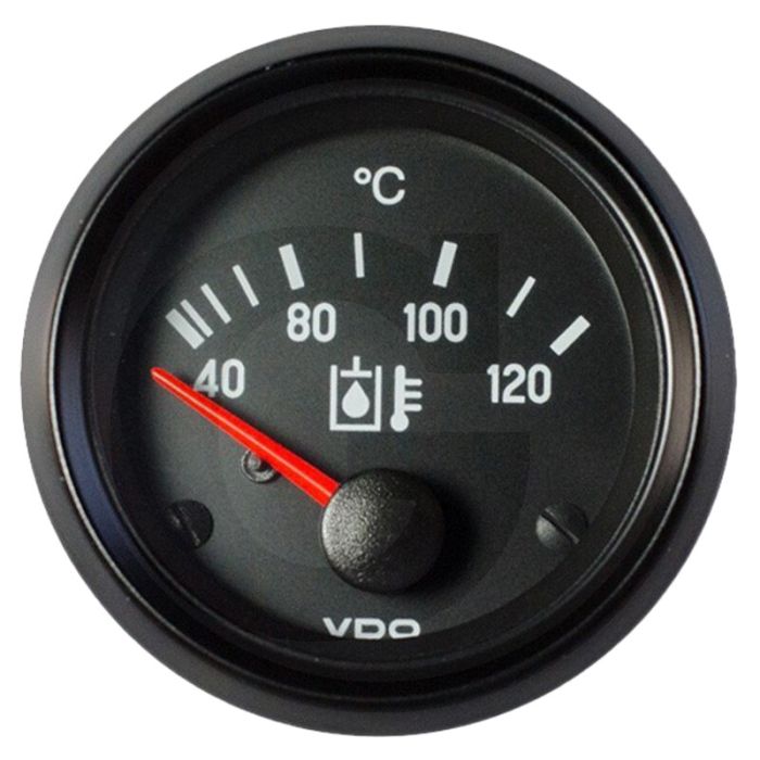 VDO Temperaturanzeige 52mm 12V Messbereich 40-120°C