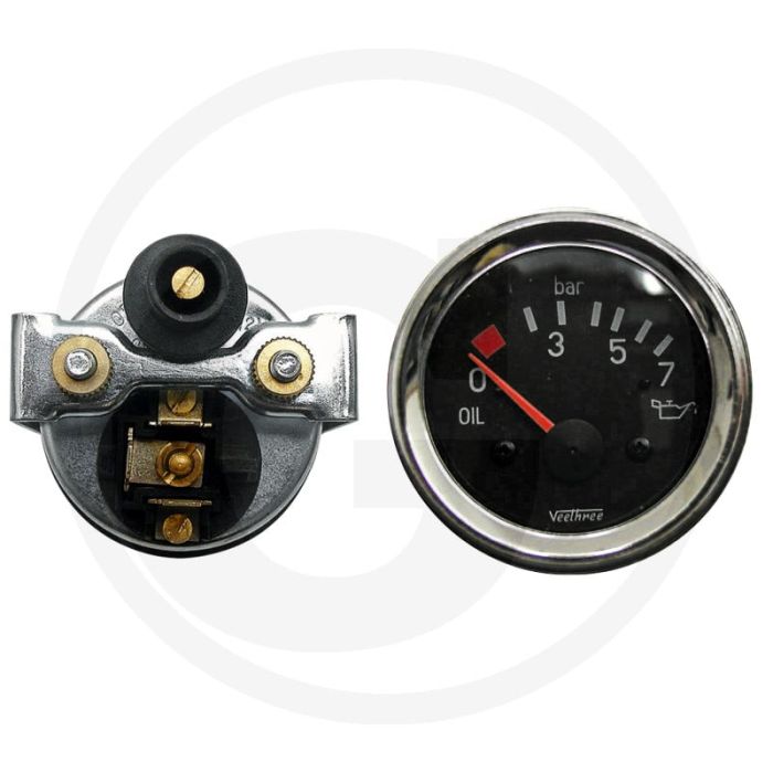 Manometers (voor oliedruk)