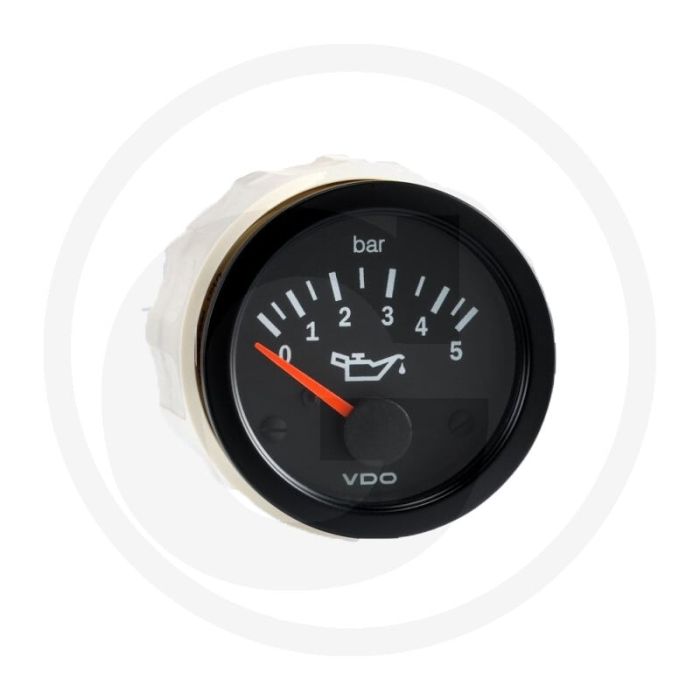 VDO Druckanzeige, STB 5 BAR Ø52mm 12V Cockpit Vision