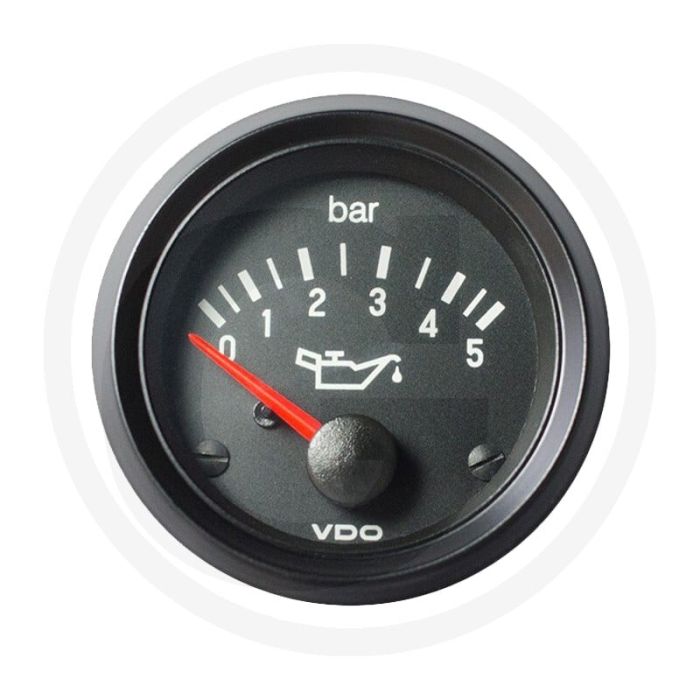 VDO Druckanzeige, el. 5 Bar Ø52mm 12V IP64 Cockpit International VDO Druckanzeige, el. 5 Bar Ø52mm 12V IP64 Cockpit International
