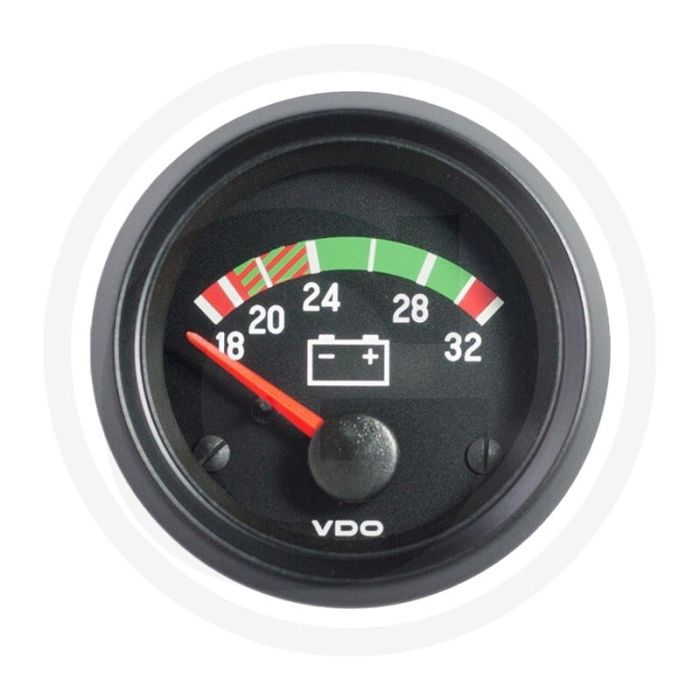 VDO Voltmeter 52mm 18-32V DC 24V Cockpit International IP64