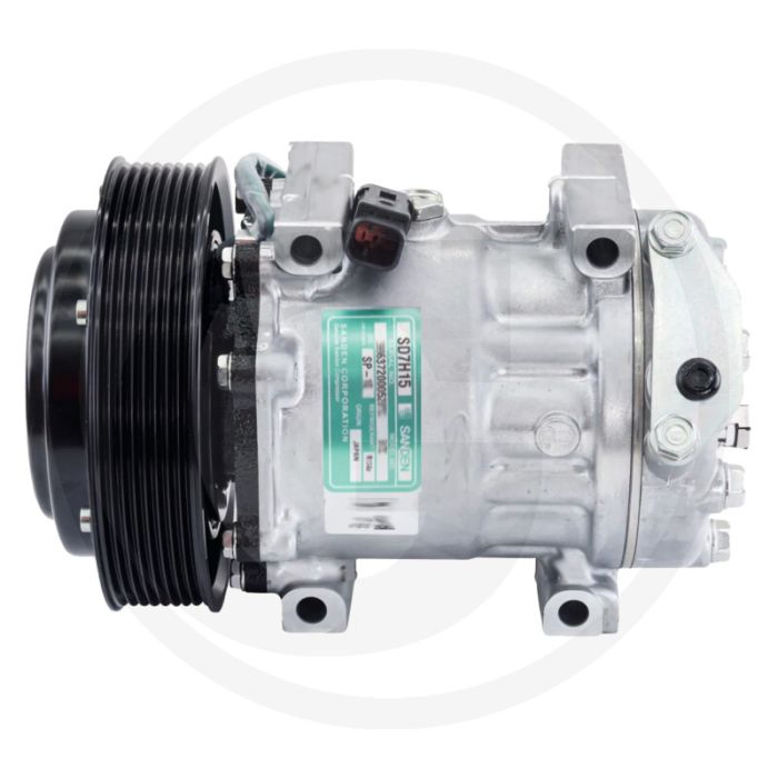 SANDEN Aircocompressor 24V R134a SD7H15 8-groeven