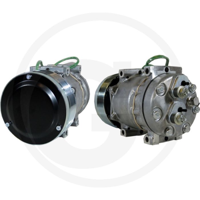 SANDEN airco compressor SD7H15 24V R134a PV8 Ø133mm