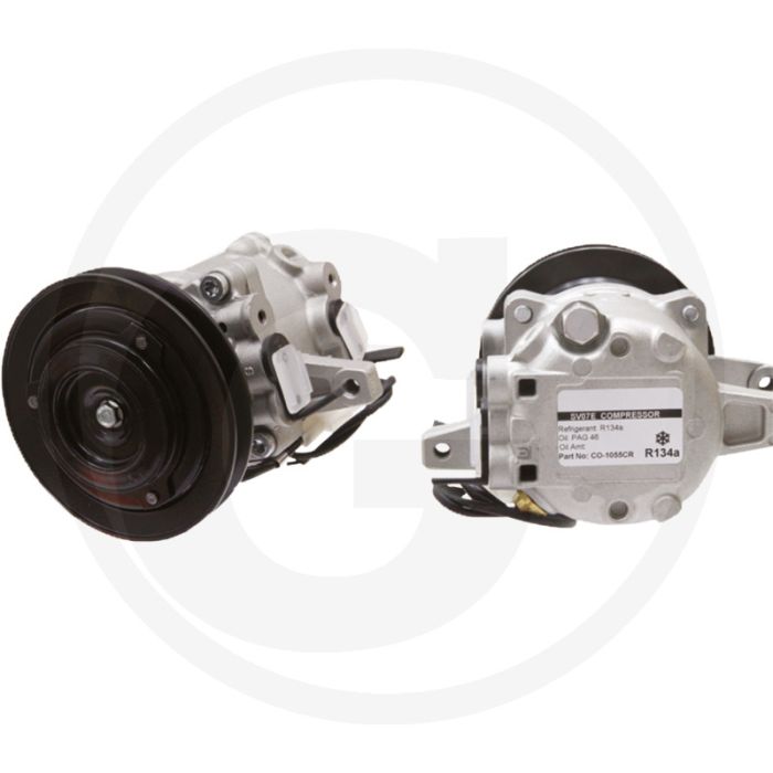 AKS-Dasis Aircocompressor 12V 118mm Ø Poelie 1 Groef