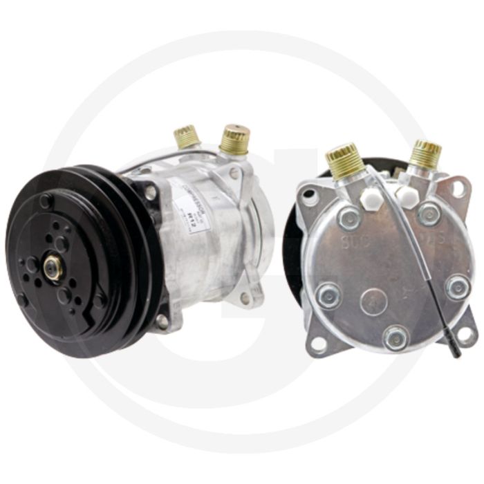 AKS-Dasis Aircocompressor 12V R134a 152mm 2-groeven