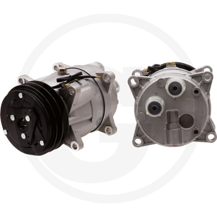 AKS-Dasis Aircocompressor 12V 132mm Ø 2 groeven