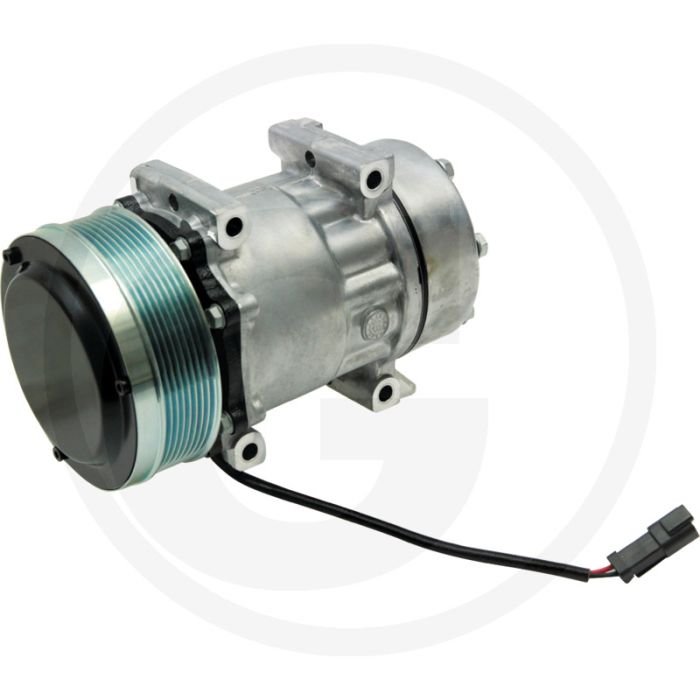Airco 12V R134a Compressor Ø133mm 8-groeven