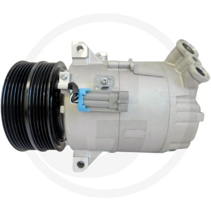 MAHLE Aircocompressor 12V R134a Poelie 124mm 11-groeven