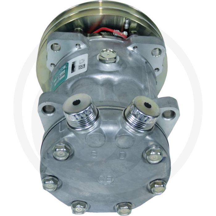 SANDEN Aircocompressor 12V R134a Poelie 152mm 2-groeven
