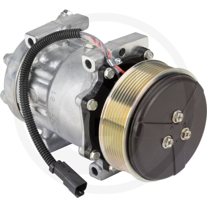 SANDEN airco 12V R134a Poelie 120mm 8-groeven