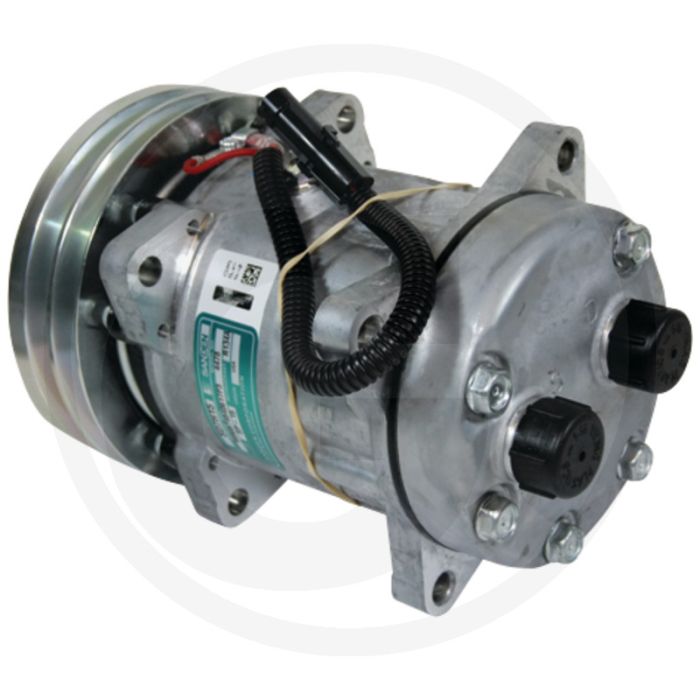 SANDEN airco SD7H15, 12V, R134a, Ø152mm, 2-groef poelie