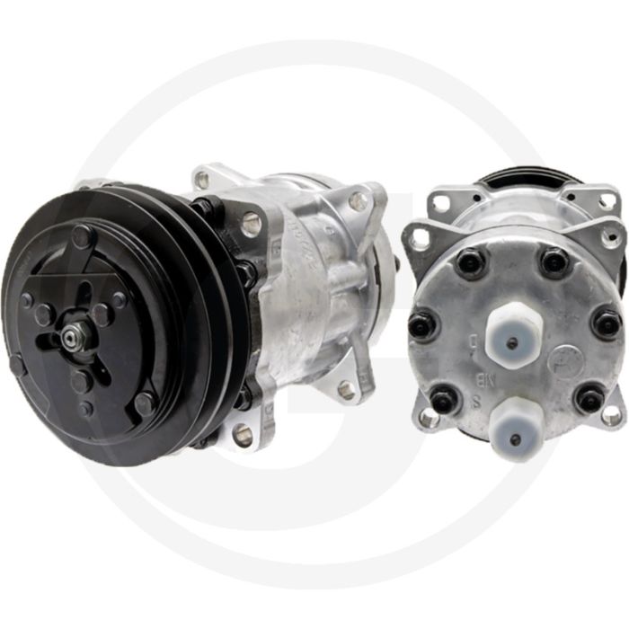 MAHLE Aircocompressor 12V R134a PAG100 135ccm Ø132mm 2-groeven