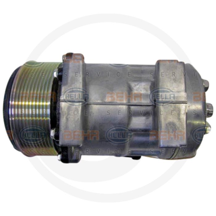 MAHLE Aircocompressor 12V R134a Ø119mm 10-groeven