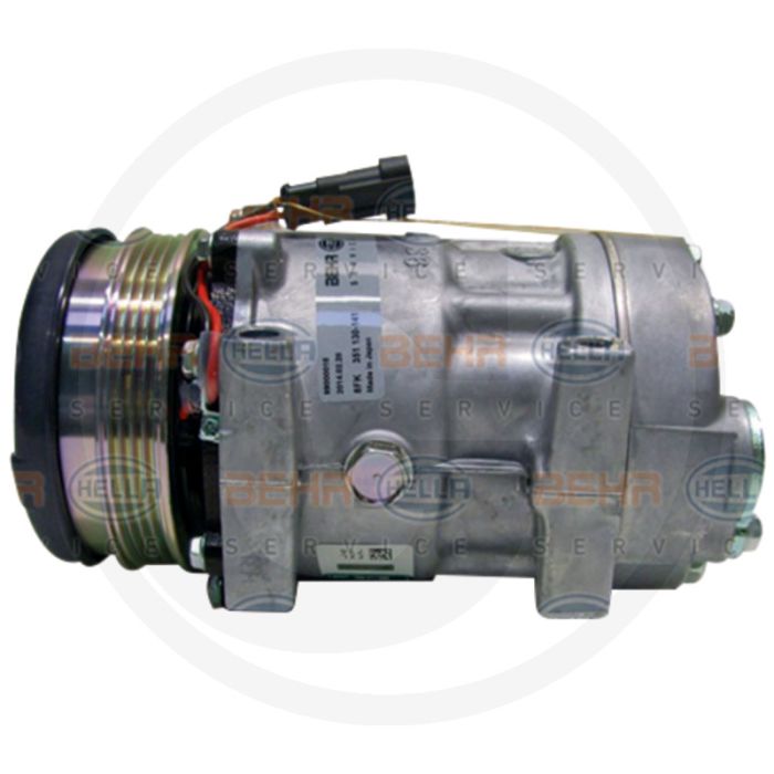 MAHLE Aircocompressor 12V R134a Ø116mm 4-groefs