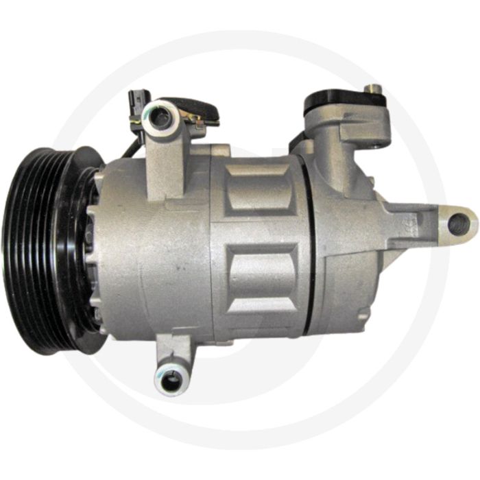 MAHLE Aircocompressor 12V R134a Poelie Ø129mm 6-groeven