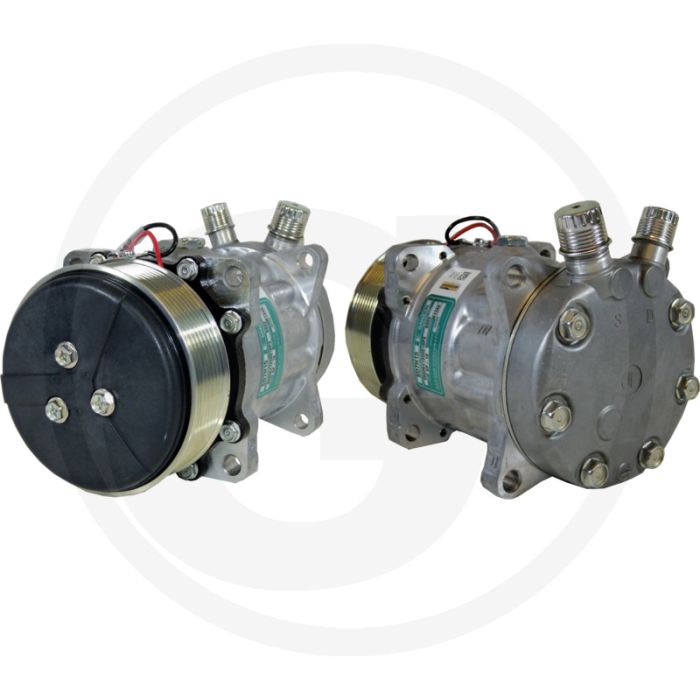 SANDEN airco 12V R134a 8-groeven poelie 119mm