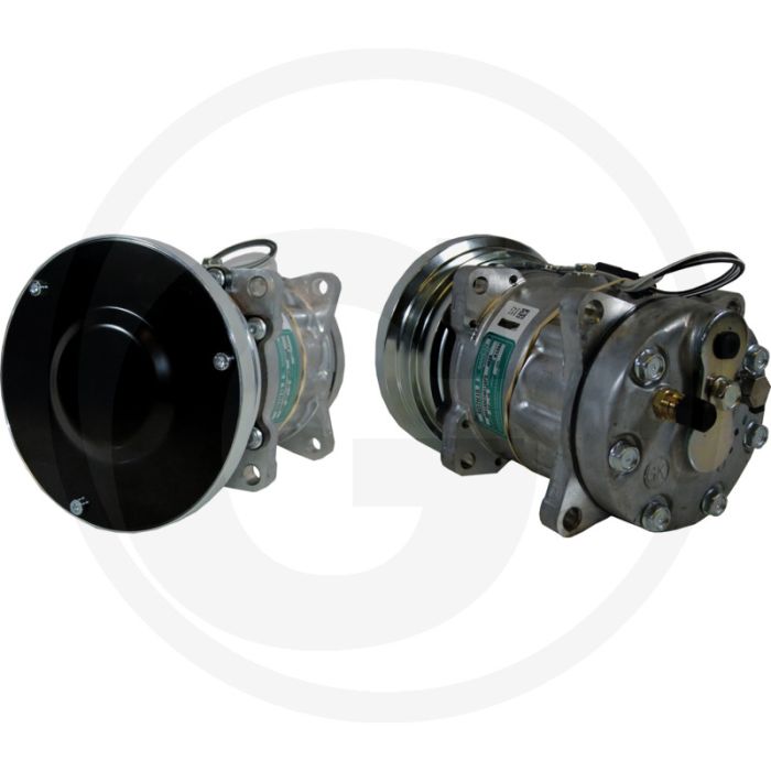 SANDEN Aircocompressor 12V R134a Ø138mm 1-groef