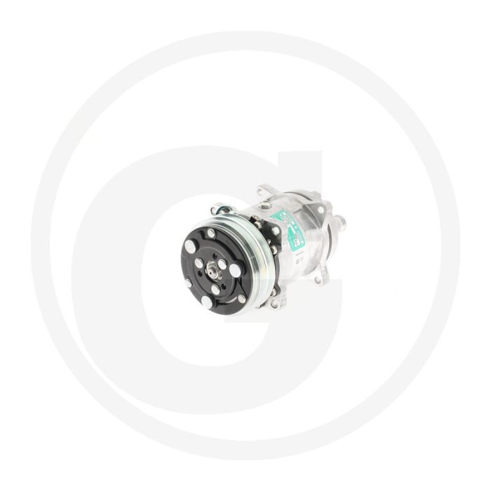 AKS-Dasis Aircocompressor 24V R134a Ø132mm 2-groeven