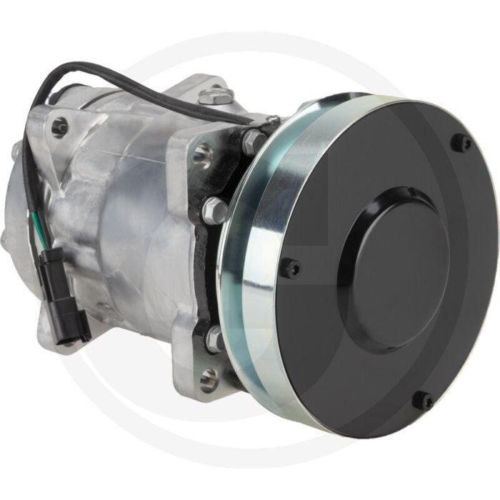 Aircocompressor 24V R134a Poelie Ø152,5mm 1-groef
