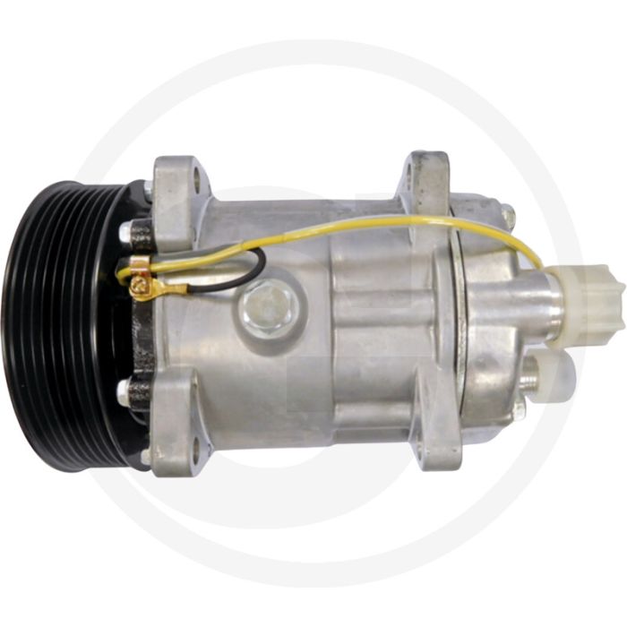 MAHLE Aircocompressor 24V R134a Ø132mm 8-groeven