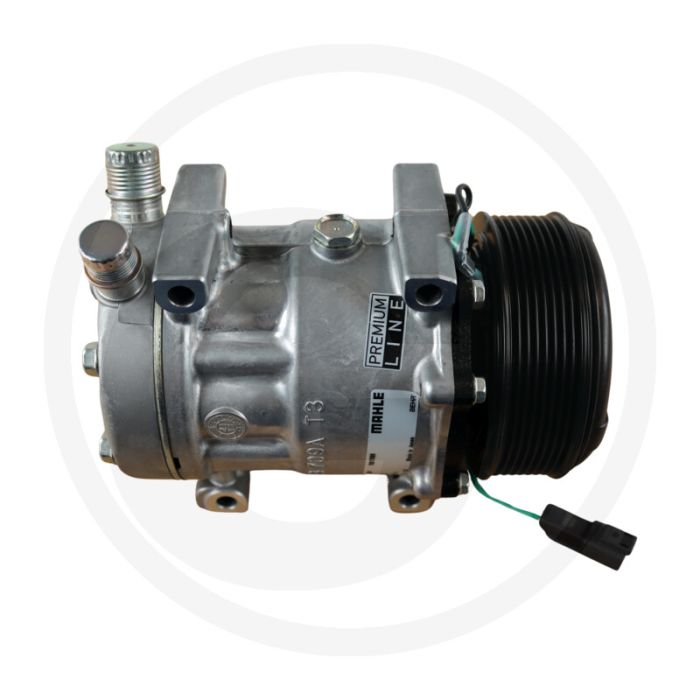 MAHLE Aircocompressor 24V R134a Poelie Ø119mm 8-groeven