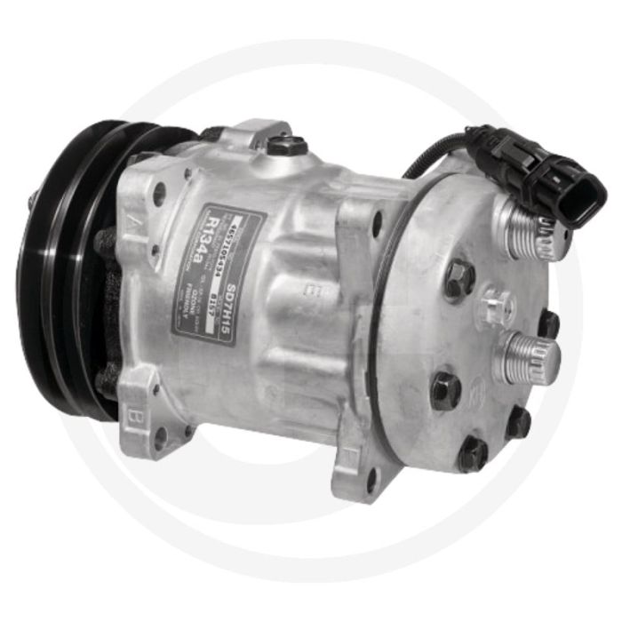 MAHLE Aircocompressor 24V R134a PAG46 Ø119mm 8-groeven
