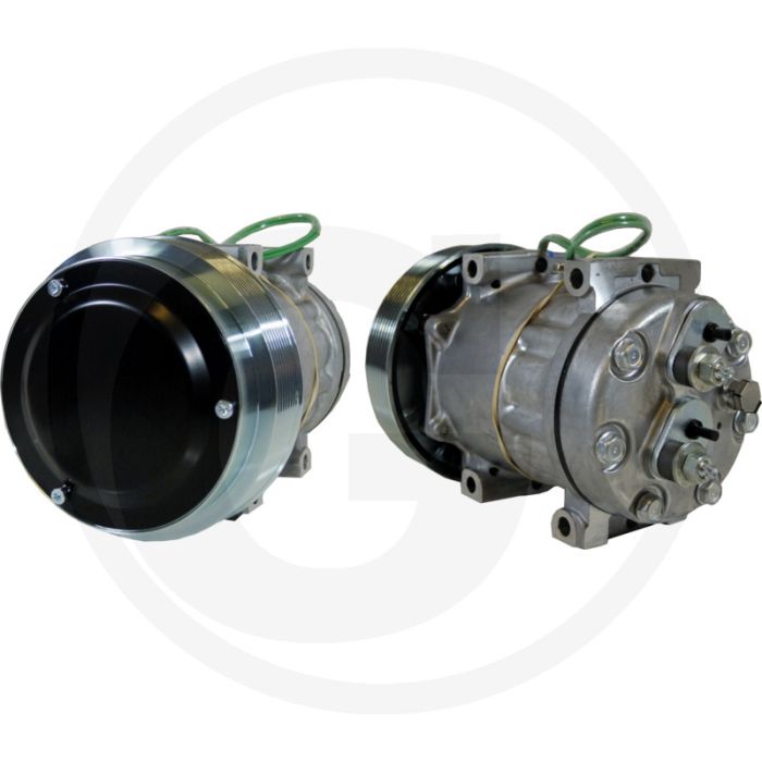 SANDEN Aircocompressor 24V R134a 8-groeven Poelie Ø152mm