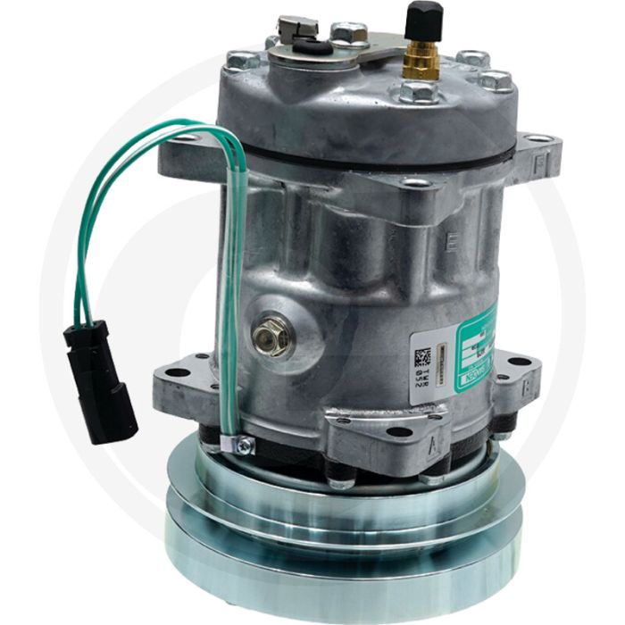 SANDEN Aircocompressor 24V R134a Ø152mm 1-groef