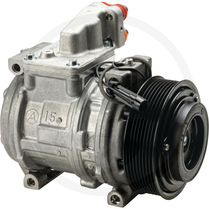 Denso airco 12V R134a 8-groeven poelie 120mm