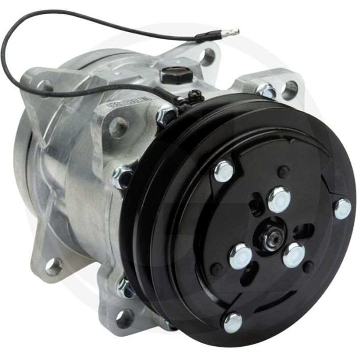 Aircocompressor 12V R134a PAG46 Poelie 125mm A2