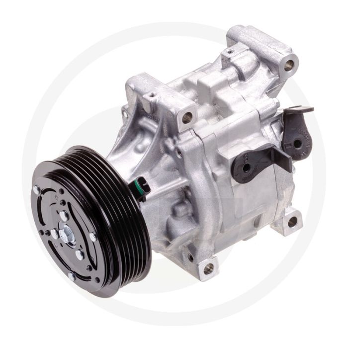 Denso Aircocompressor 12V R134a/R1234yf 6-groeven Magneetkoppeling