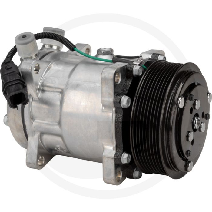 Aircocompressor 24V R134a PAG46 Poelie 119mm PV8