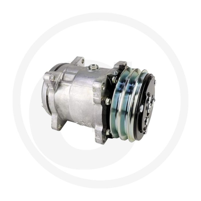 SANDEN Klimakompressor 24V R134a SD5H14 6632 Poelie 132mm 2-groeven