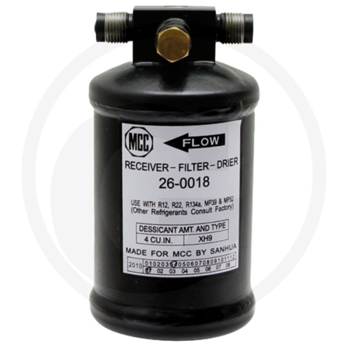 Filter/droger CS68–CS100 | Aansluitdraad M/flens | Lengte 160 mm | Draad #6 3/8
