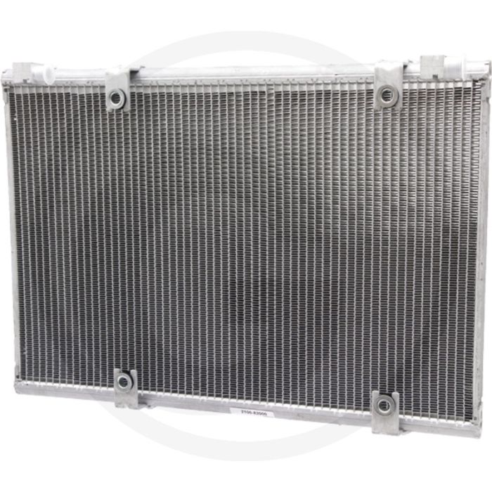 AKS-Dasis Condensator – Challenger MT-serie, 543x385x60 mm, Gesoldeerde koelribben