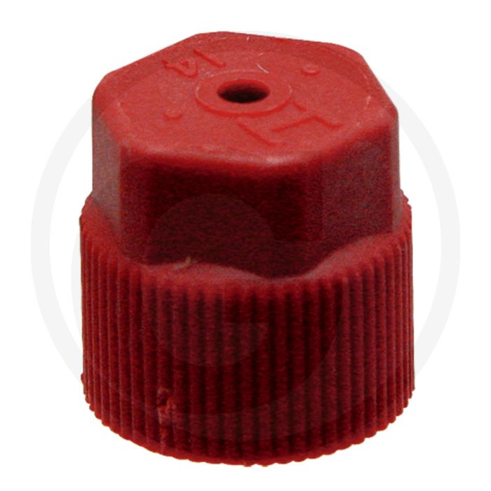 WAECO Afsluitkap (voor de service-aansluiting, kleur: rood voor de drukzijde)