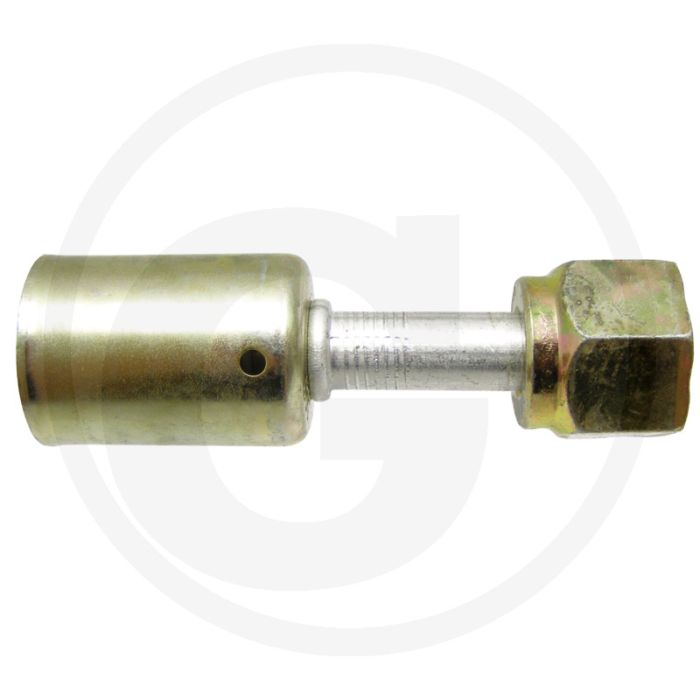WAECO Koppeling 0° Aluminium 3/4"-16UNF Gr.8 DN10